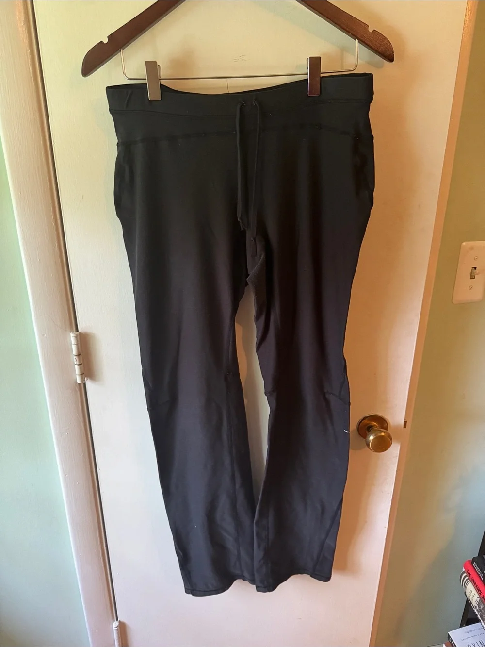 Nike Black Women's Track Pants with Drawstring Waist